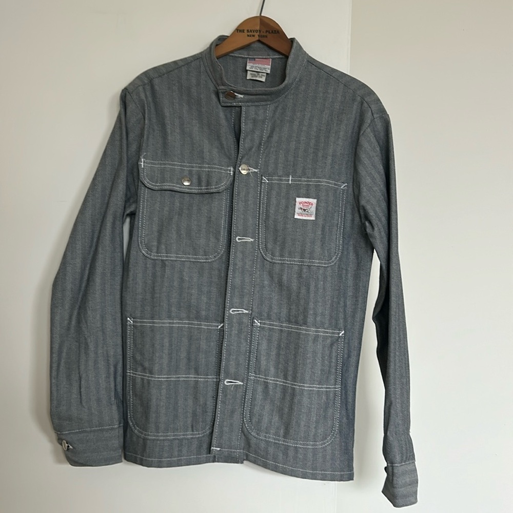 Fisher Stripe Pointer Brand Chore Coat (NEVER WORN) XS